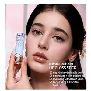 Flower Knows Butterfly Cloud Series Lipstick C02 Agarwood New